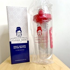 New Clean Skin Club Fruit Infuser Water Bottle